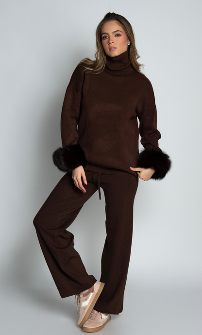 Turtleneck Sweater Set