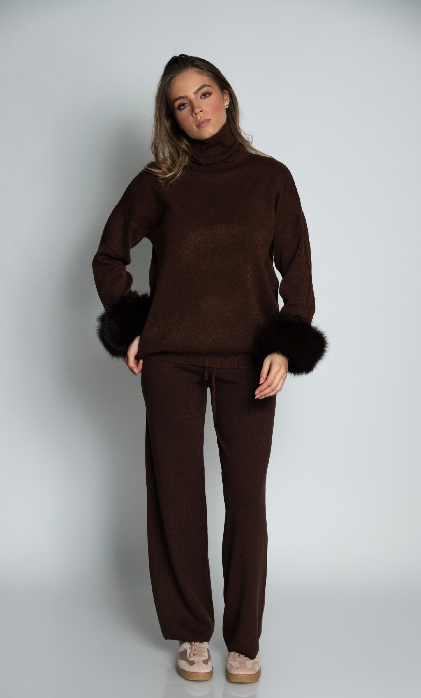 Turtleneck Sweater Set