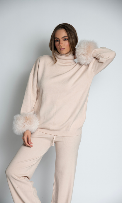 Turtleneck Sweater Set