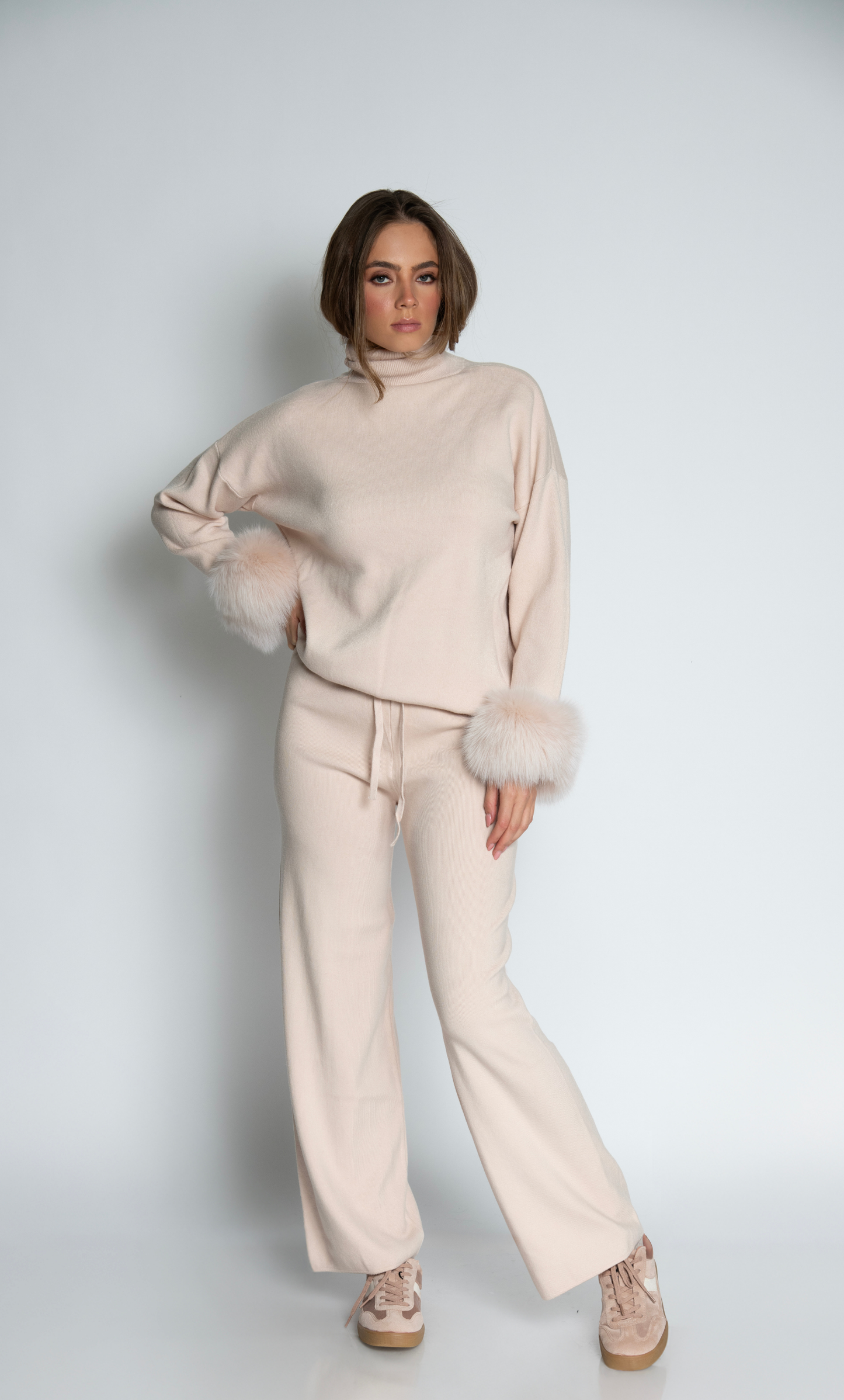 Turtleneck Sweater Set