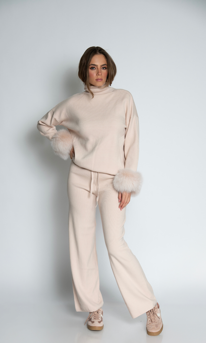 Turtleneck Sweater Set