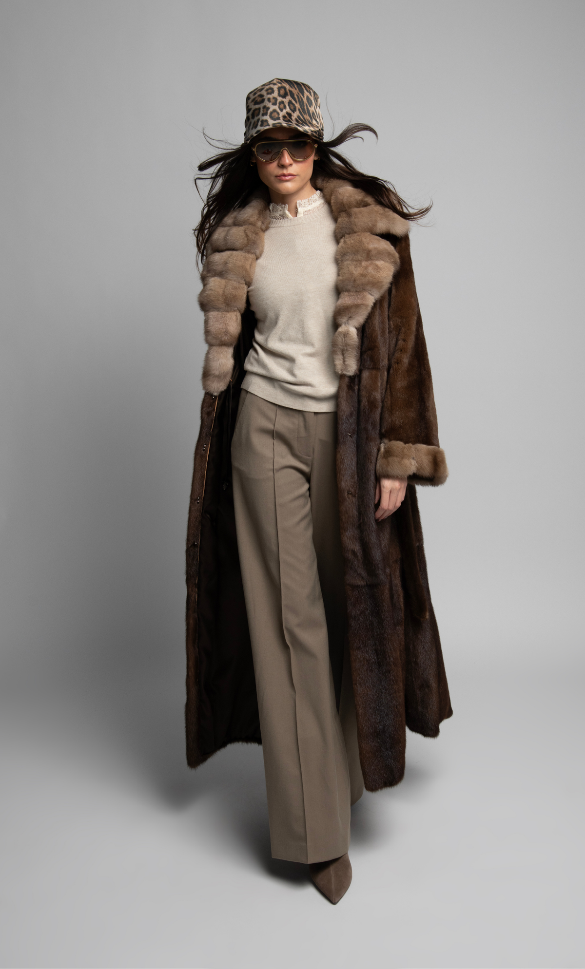 Mink con sable