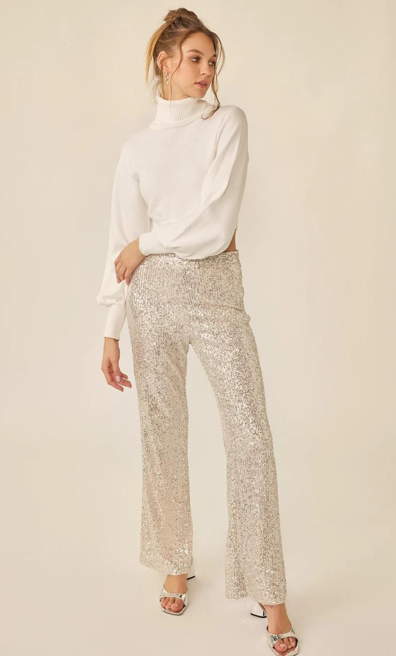 Sequin Trouser