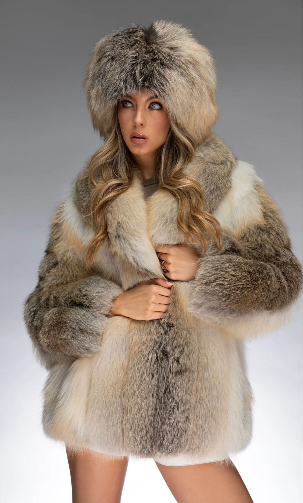 Paulina Fox Coat